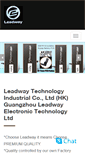 Mobile Screenshot of leadwaycell.com