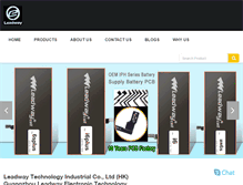 Tablet Screenshot of leadwaycell.com